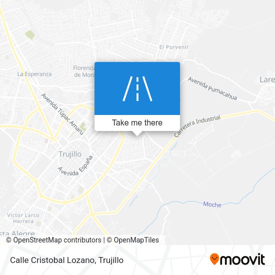 Calle Cristobal Lozano map