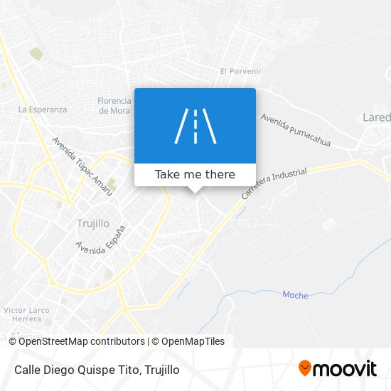 Calle Diego Quispe Tito map