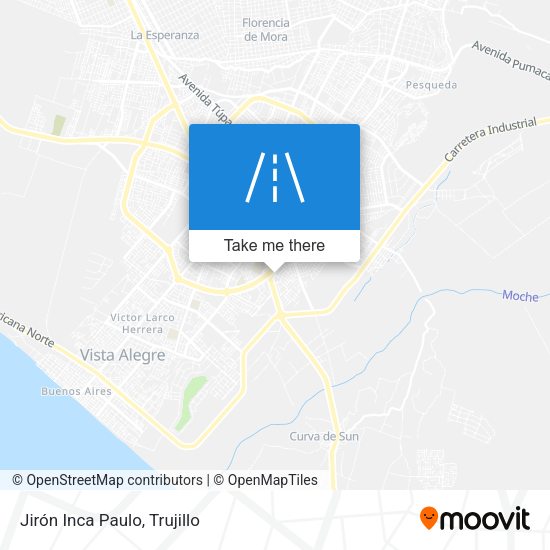 Jirón Inca Paulo map