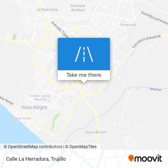 Calle La Herradura map