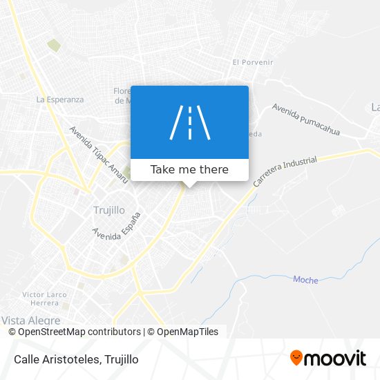 Calle Aristoteles map