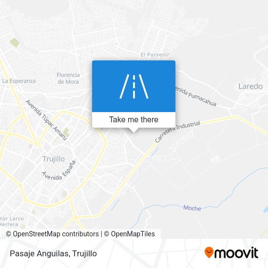 Mapa de Pasaje Anguilas