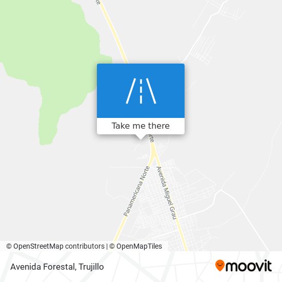 Avenida Forestal map