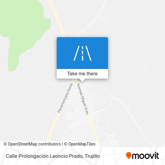 Calle Prolongación Leoncio Prado map