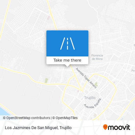 Los Jazmines De San Miguel map