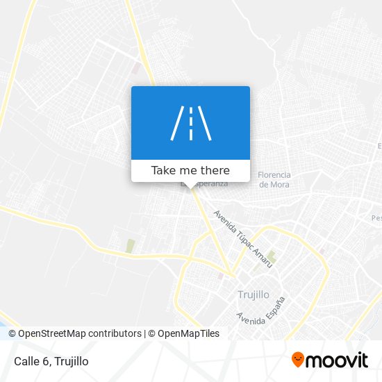 Calle 6 map
