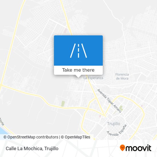 Calle La Mochica map