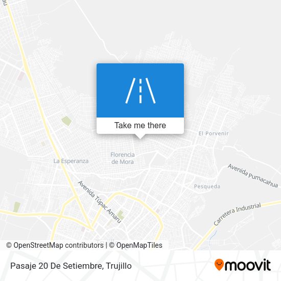 Mapa de Pasaje 20 De Setiembre