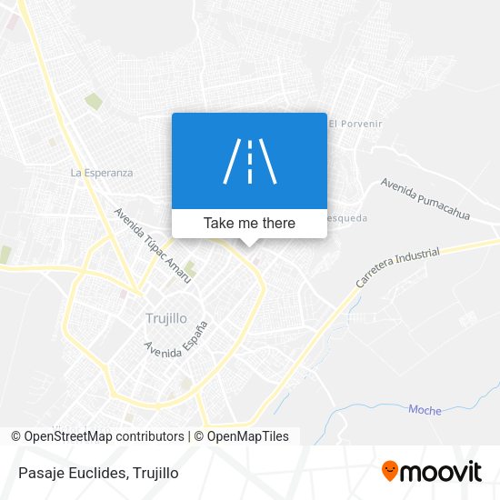 Mapa de Pasaje Euclides