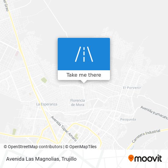 Avenida Las Magnolias map