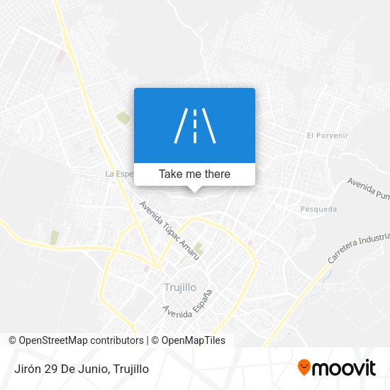 Jirón 29 De Junio map
