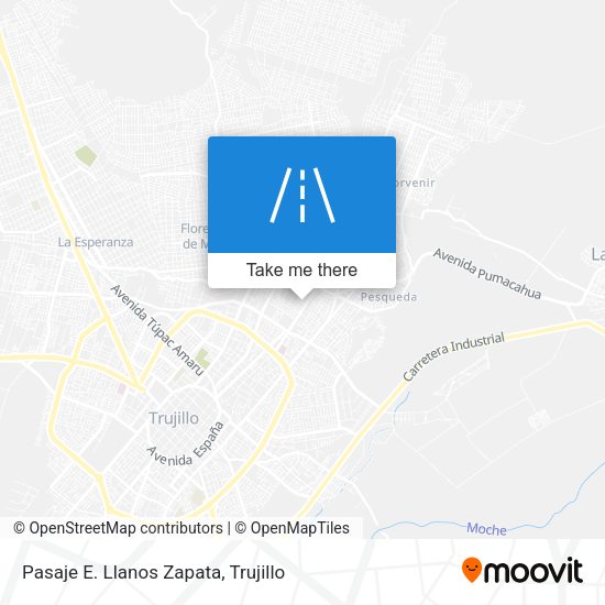 Pasaje E. Llanos Zapata map