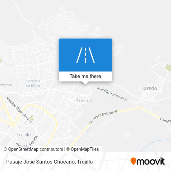 Pasaje Jose Santos Chocano map