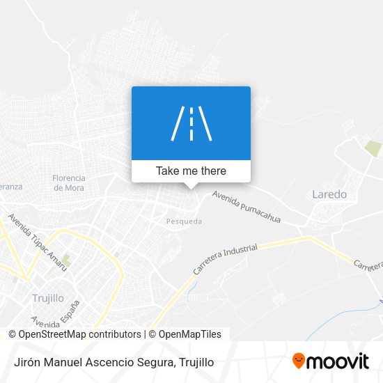 Jirón Manuel Ascencio Segura map