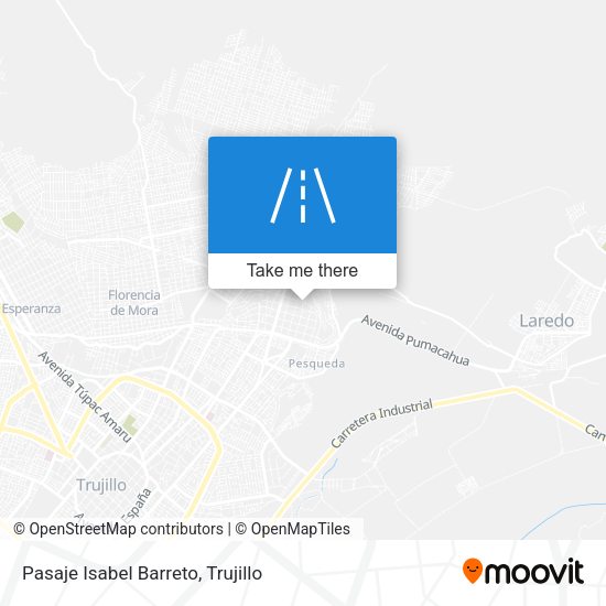 Mapa de Pasaje Isabel Barreto