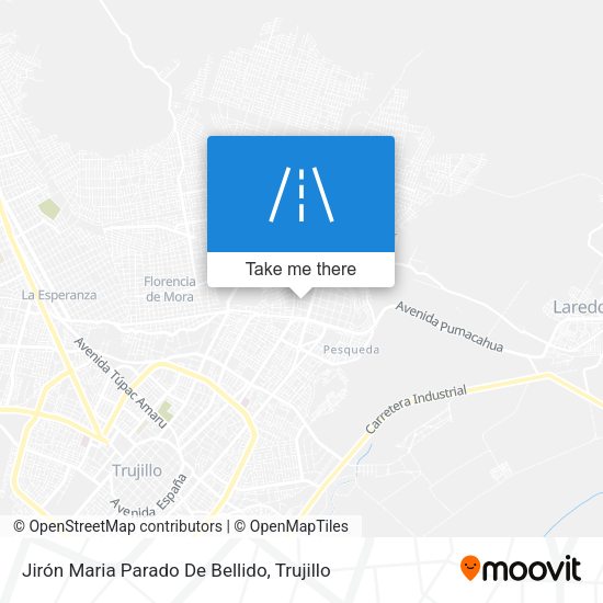 Jirón Maria Parado De Bellido map