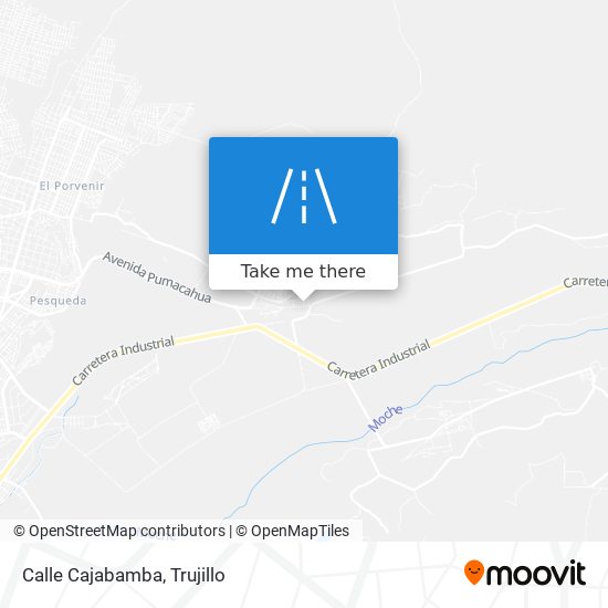 Calle Cajabamba map