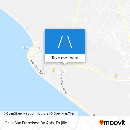 Calle San Francisco De Asis map