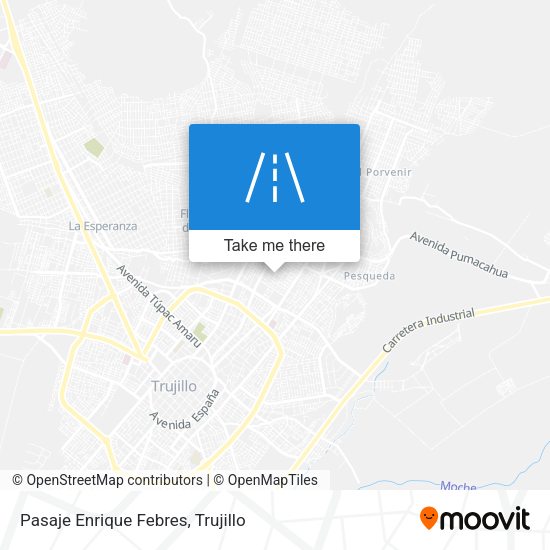 Pasaje Enrique Febres map