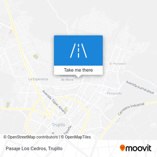 Mapa de Pasaje Los Cedros