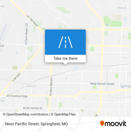 West Pacific Street map
