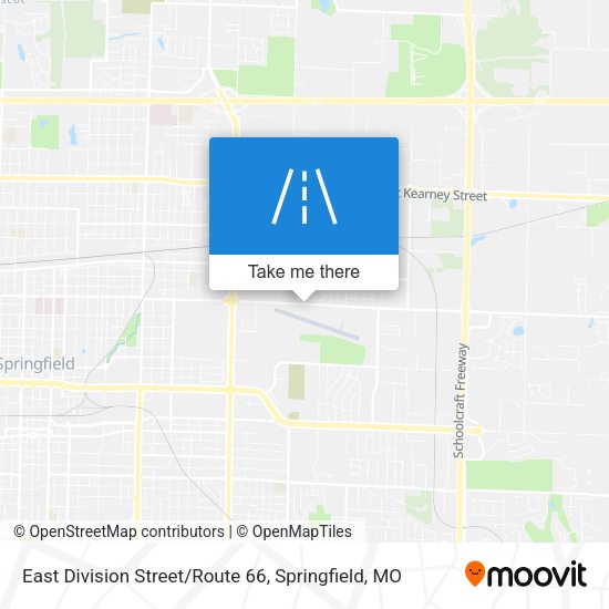 Mapa de East Division Street/Route 66