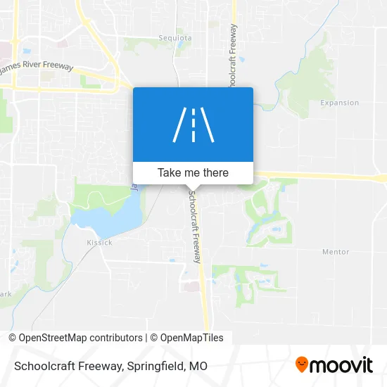Schoolcraft Freeway map