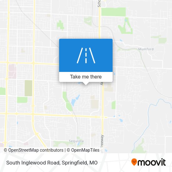 South Inglewood Road map