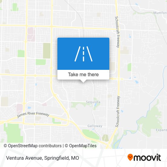 Ventura Avenue map