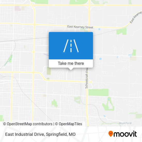 East Industrial Drive map