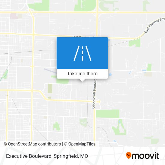 Executive Boulevard map