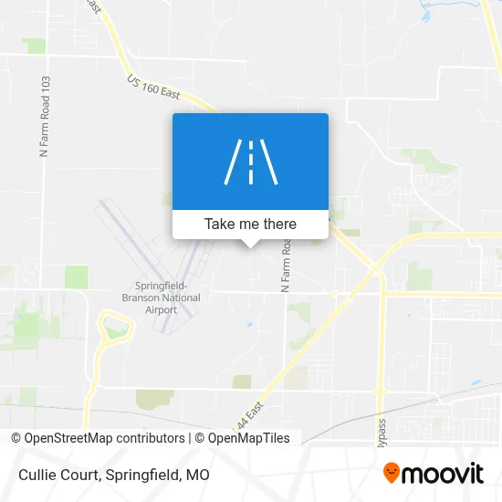Cullie Court map