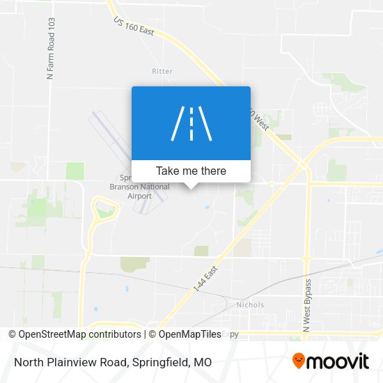 Mapa de North Plainview Road