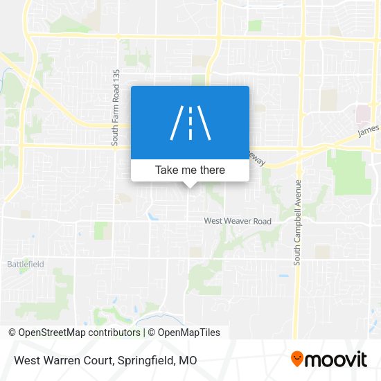 Mapa de West Warren Court
