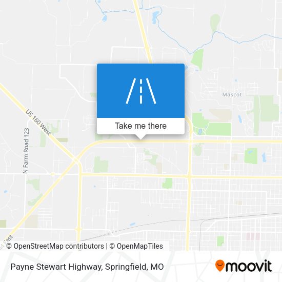 Mapa de Payne Stewart Highway