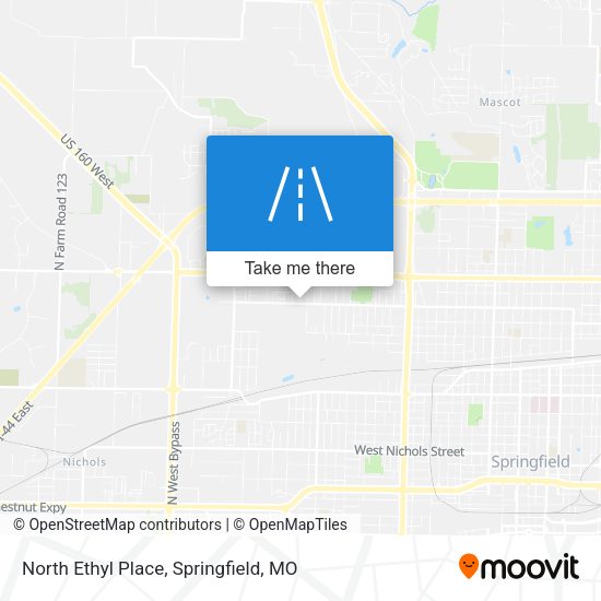 North Ethyl Place map
