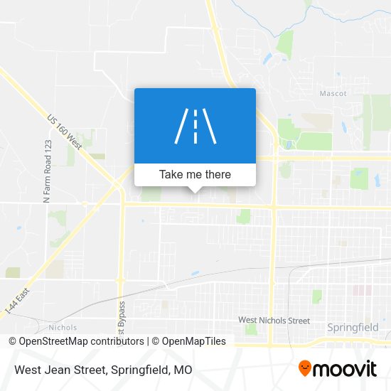 Mapa de West Jean Street