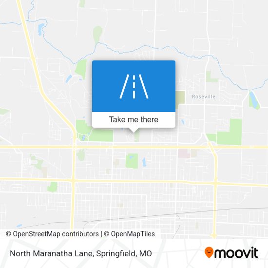 North Maranatha Lane map