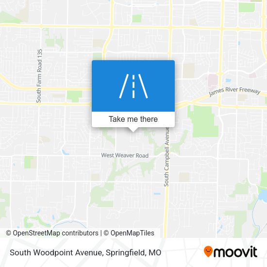 South Woodpoint Avenue map