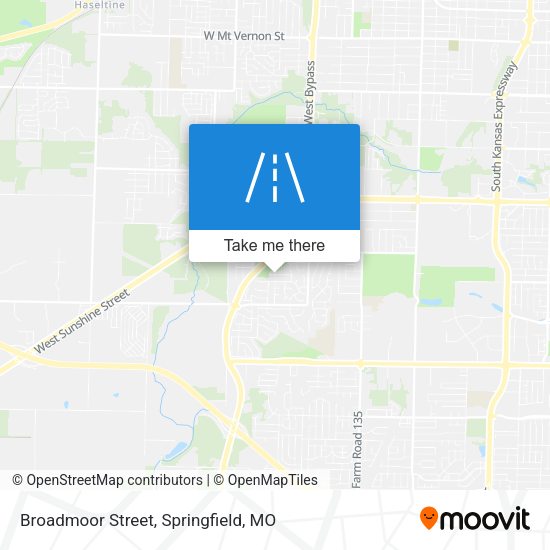 Mapa de Broadmoor Street