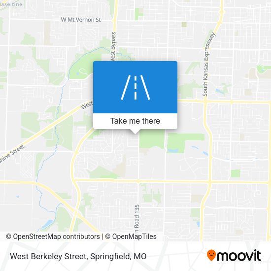 West Berkeley Street map