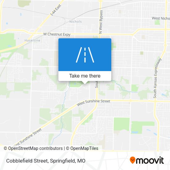 Cobblefield Street map