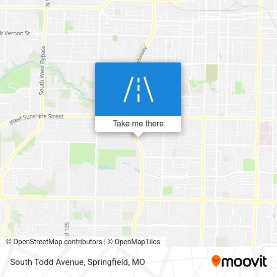 Mapa de South Todd Avenue