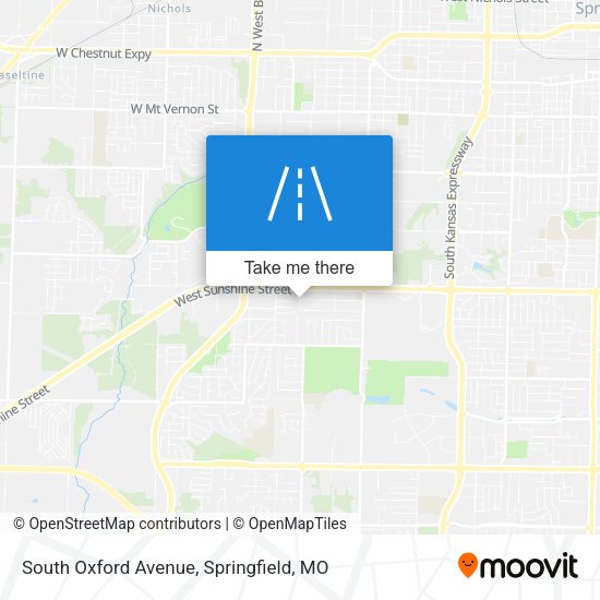 Mapa de South Oxford Avenue
