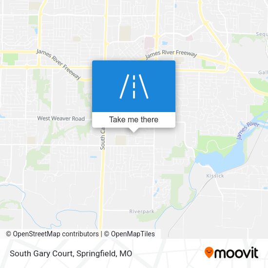 South Gary Court map