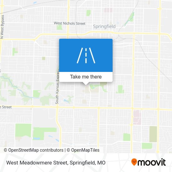 Mapa de West Meadowmere Street