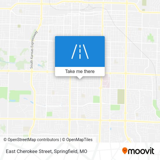 Mapa de East Cherokee Street