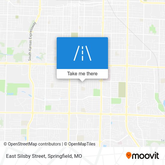 East Silsby Street map