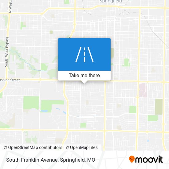 Mapa de South Franklin Avenue