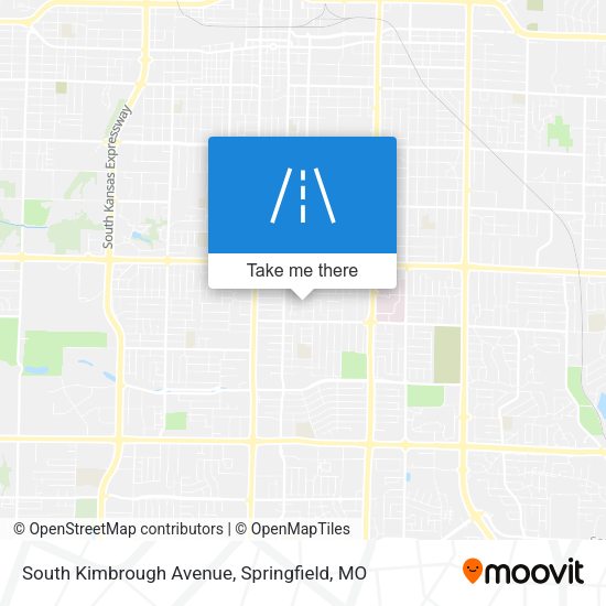 South Kimbrough Avenue map